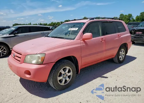 2006 Toyota Highlander Limited z USA, uszkodzony, nr VIN JTEDP21A760098531
